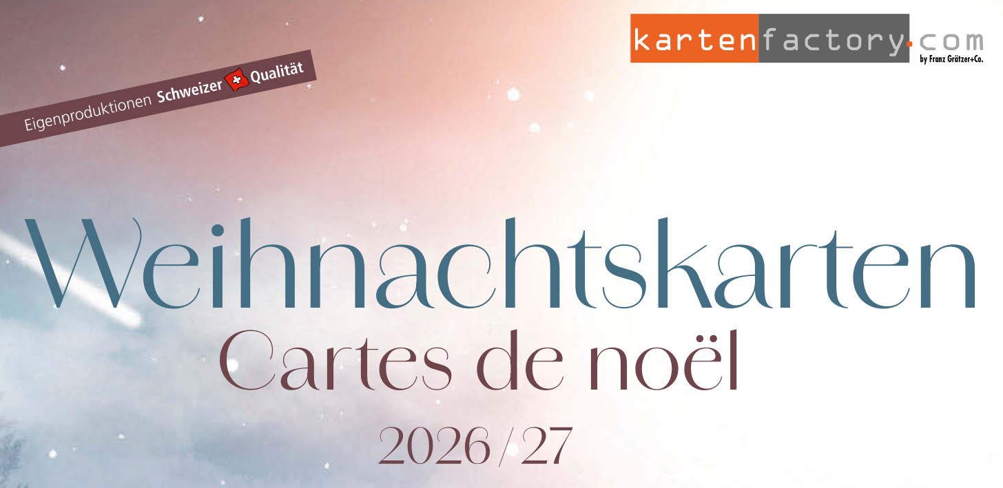 Weihnachtskarten &sext; Cartes de Noël 2026/27